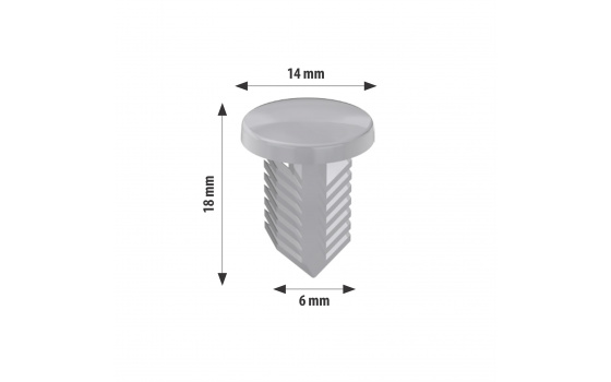 CHRISTMAS TREE CLIP - 15mm image